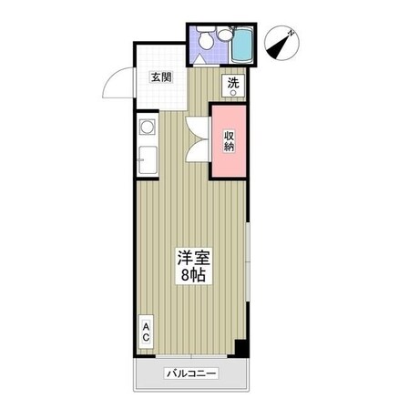 ハーブ西国立の物件間取画像